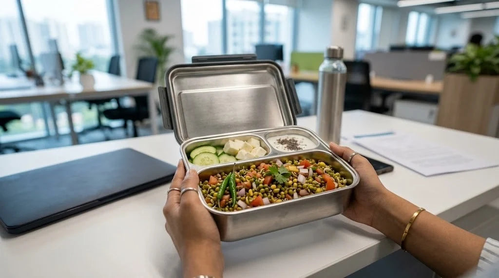 Office Lunchbox Recipes: 7 No-Cook, High-Protein Ideas for Busy Indian Professionals