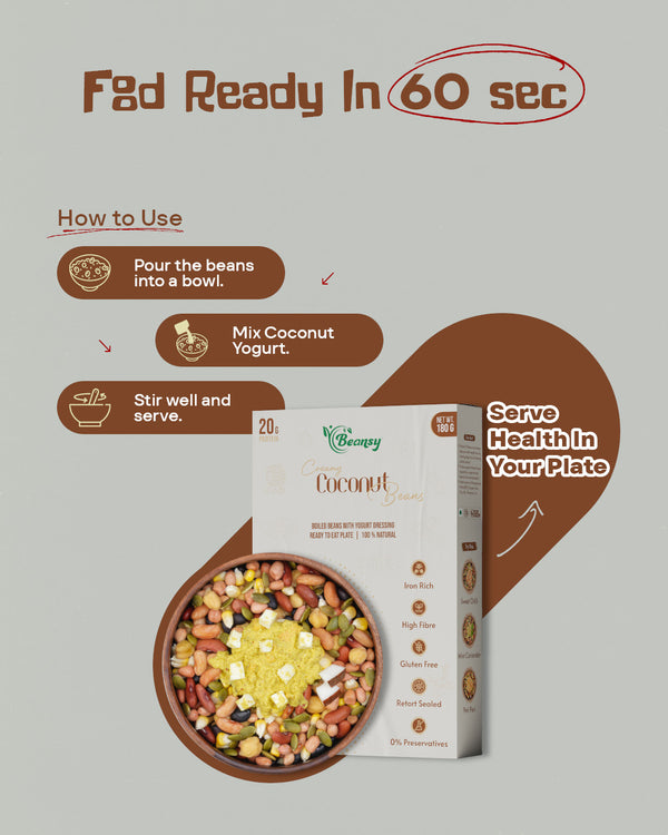 Creamy Coconut Beans by Beansy Foods