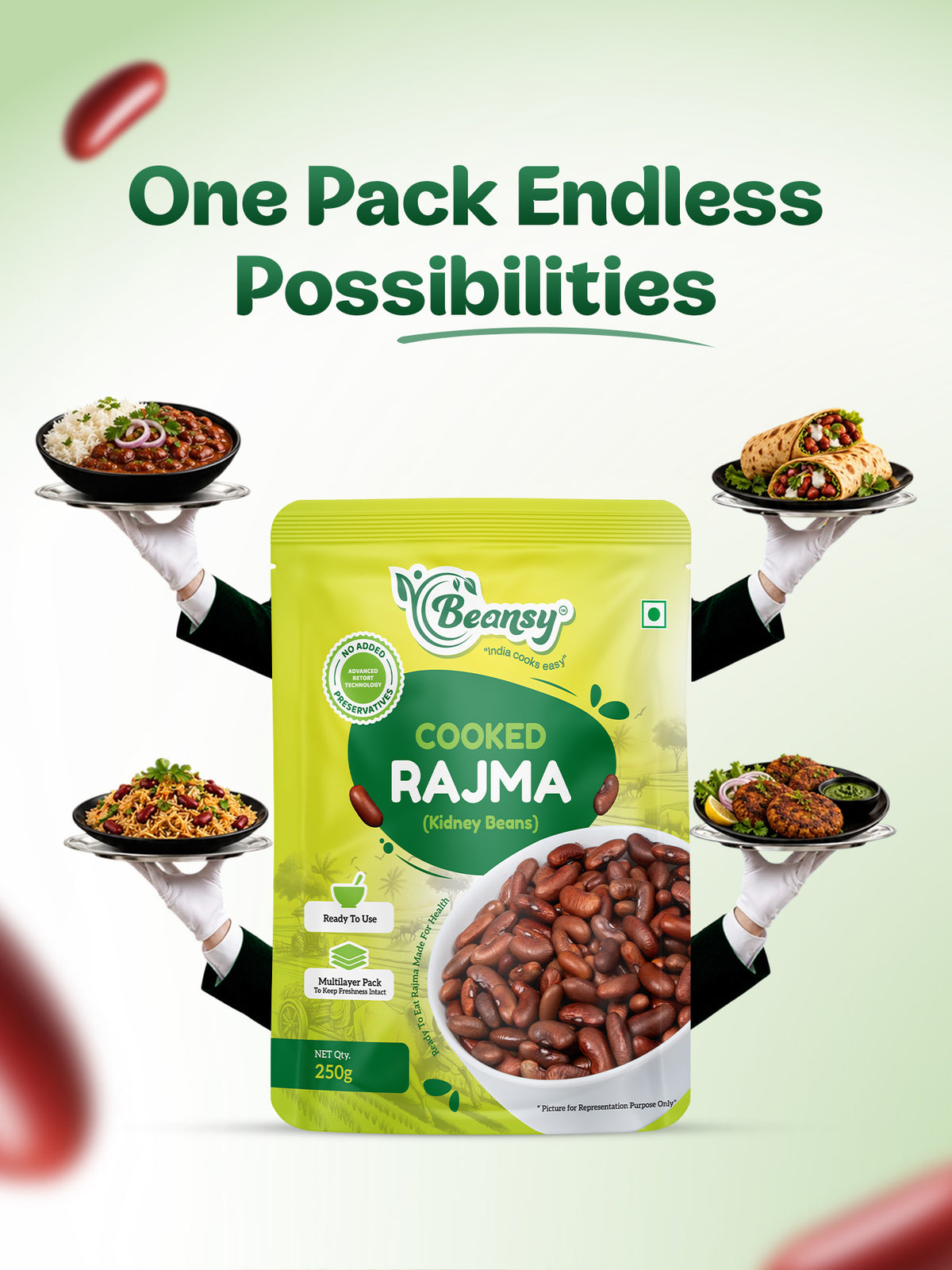 Cooked Rajma