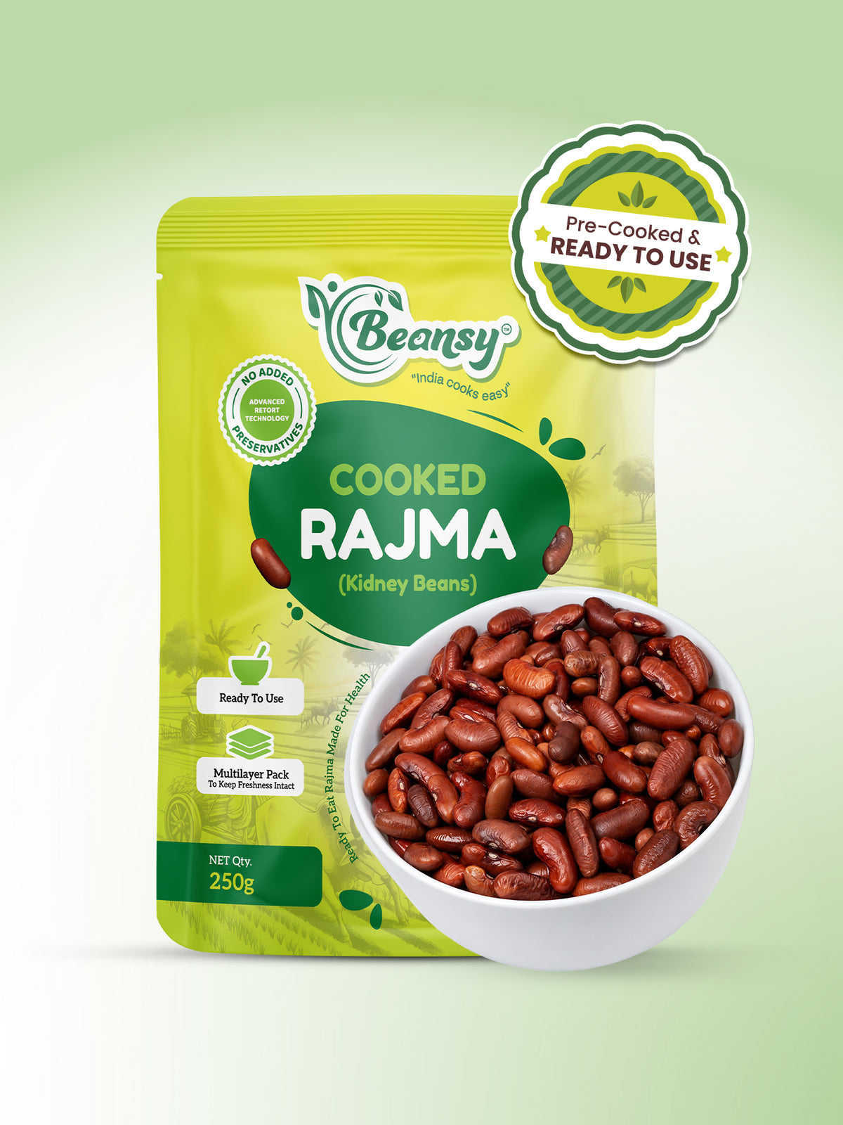 Cooked Rajma
