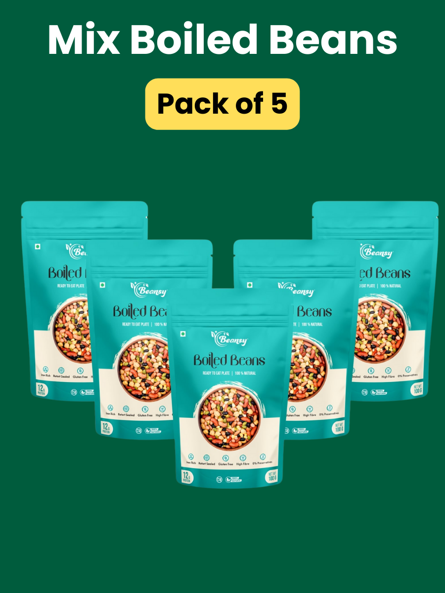 Mix Boiled Beans (100 gm) x Pack of 5