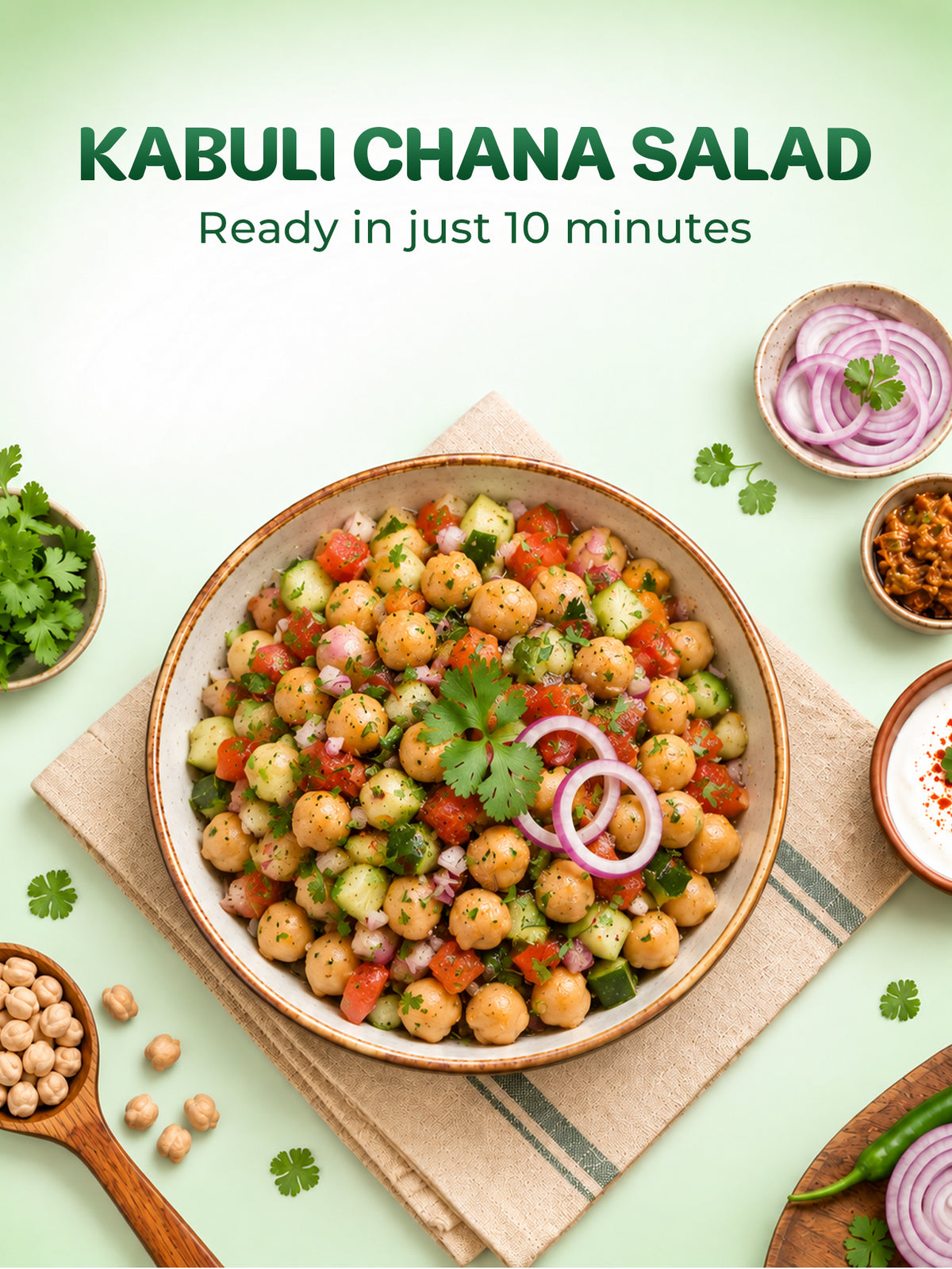 Cooked Kabuli Chana