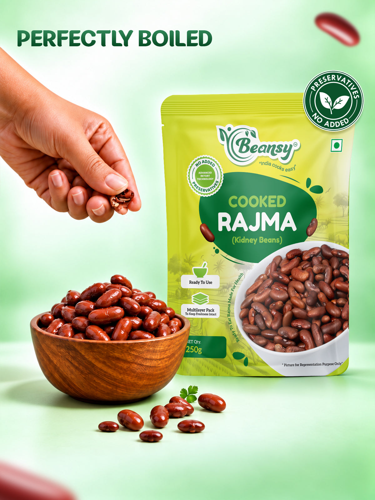 Cooked Rajma