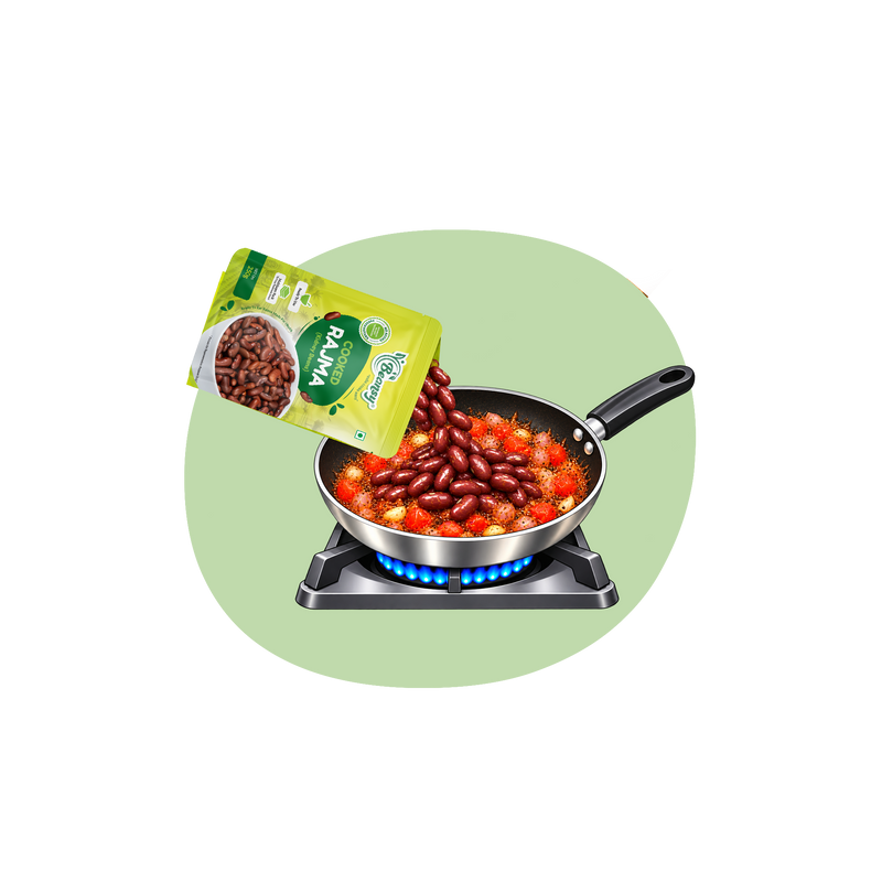 Cooked Rajma - Step 2
